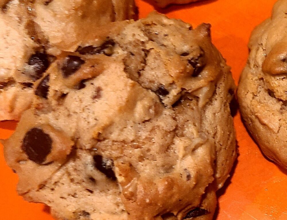 No Sugar Baker’s Peanut Butter Chocolate Chip Cookies No Sugar Baker