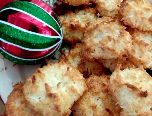 10 Days of No Sugar Baker Christmas Cookies: No Sugar Baker’s Angel Food Coconut Macaroons