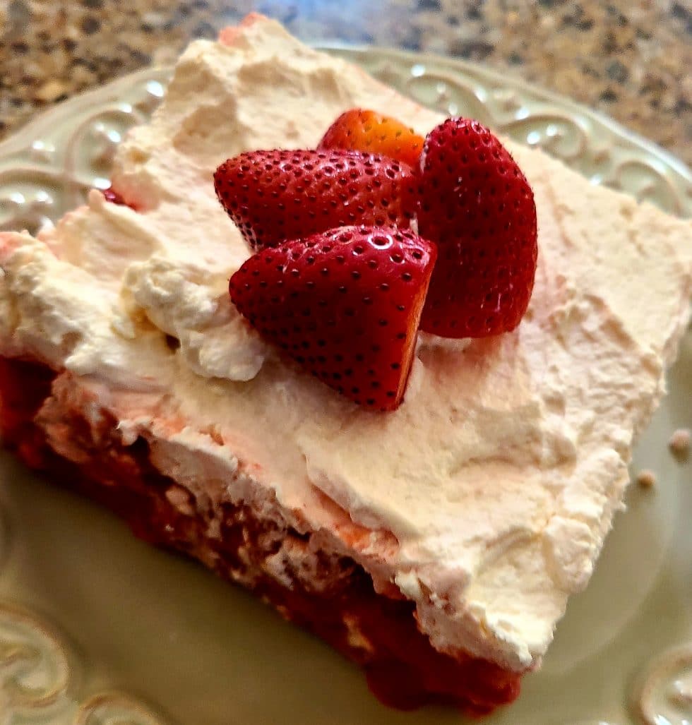 No Sugar Baker’s Double Strawberry Cake No Sugar Baker