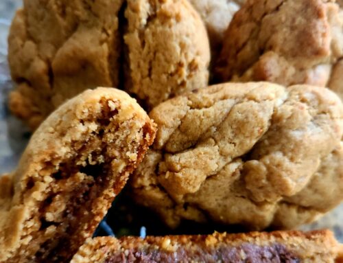 No Sugar Baker’s Peanut Butter Hershey Bar Cookies