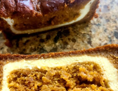 No Sugar Baker’s Pumpkin Cream Cheese Bread