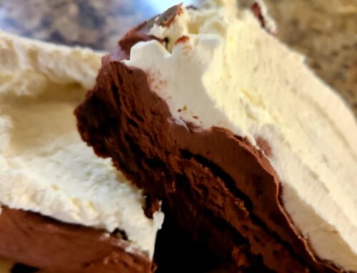 No Sugar Baker’s French Silk Brownies