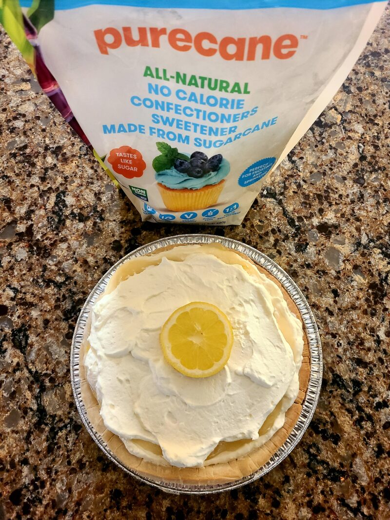 No Sugar Baker’s Easy Summer Fresh Lemon Cream Cheese Pie No Sugar Baker