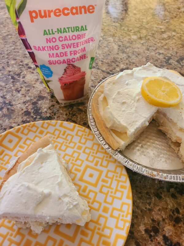 No Sugar Baker’s Easy Summer Fresh Lemon Cream Cheese Pie No Sugar Baker