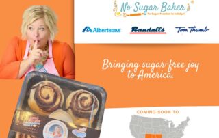 No Sugar Baker OMG Cinnamon Rolls are now available at United Supermarkets and Market Street across Texas and New Mexico—sugar-free comfort made indulgent.